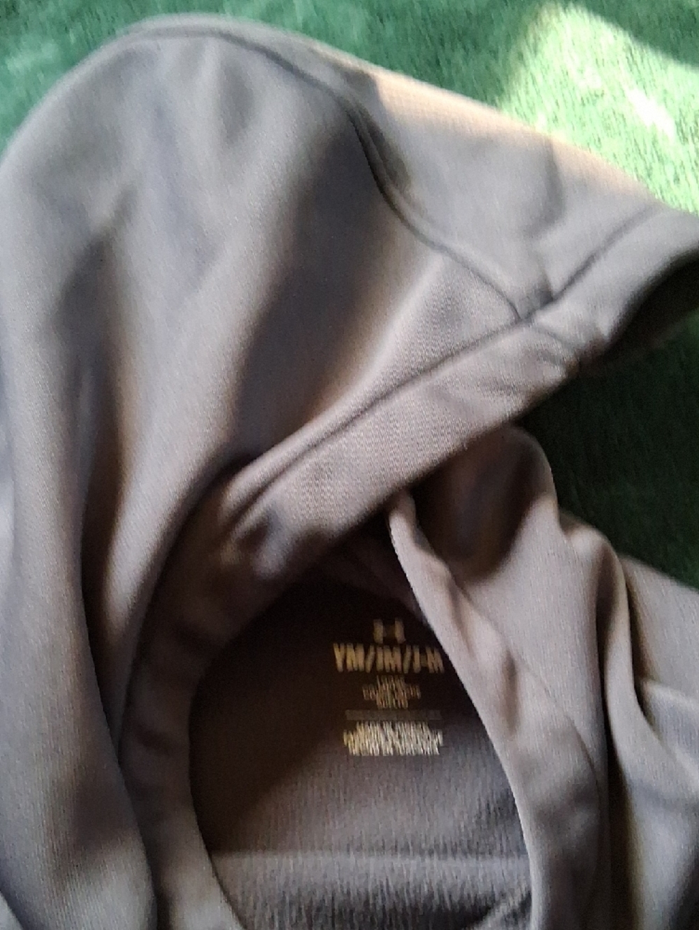 Under Armour Dark Gray Logo Pullover Hoodie - Picture 7 of 7